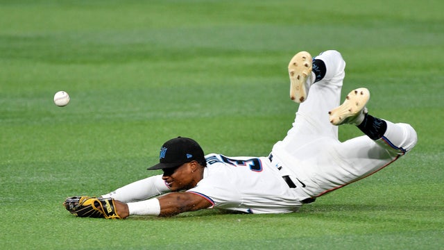 Nationals Marlins Baseball 