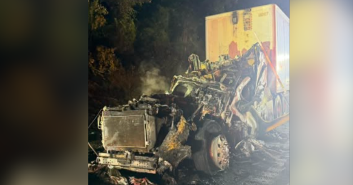 Truck fire closes all northbound lanes of I-95 in Harford County