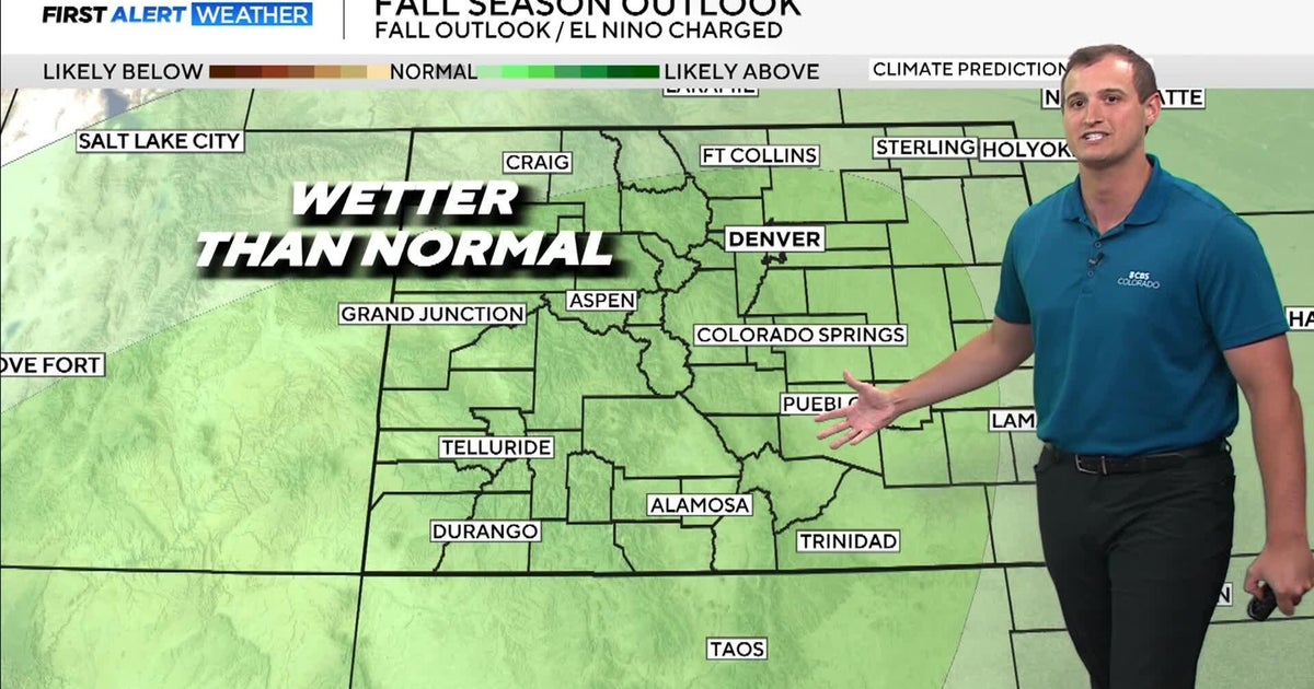 Colorado's fall outlook turns wetter as El Niño finally shows up