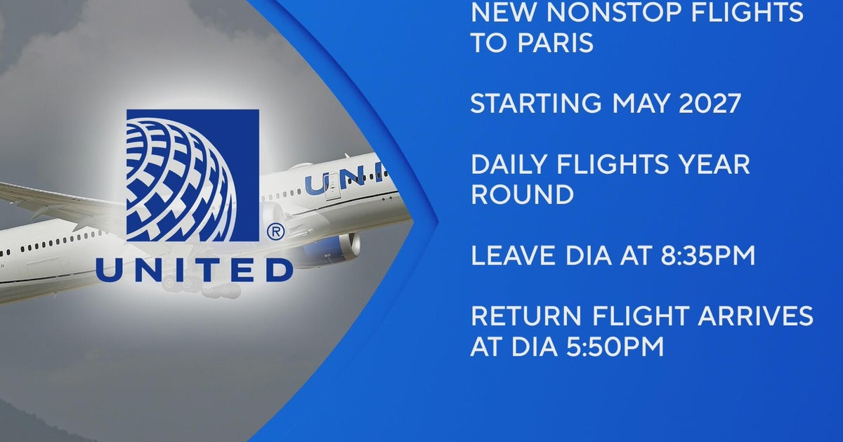 United Airlines to introduce nonstop flights between Denver and Paris