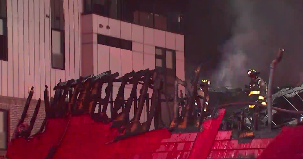 Fire damages abandoned Dairy Queen in Old Fourth Ward near Hotel Clermont