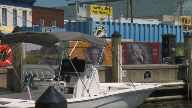 City Dock construction fence gets artistic makeover in Annapolis
