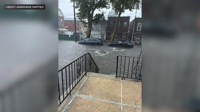 Street flooded 