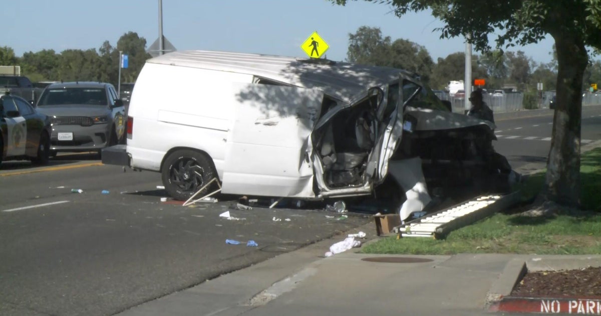cbsnews.com - Brandon  Downs - Crash in Sacramento County sends 4 to hospital, including 1-year-old