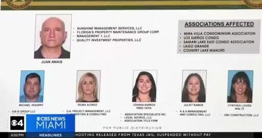 Residents speak out after 6 arrests in HOA fraud scheme across Miami-Dade condos