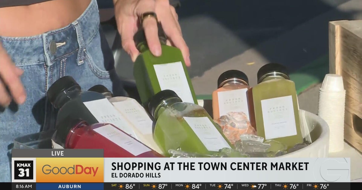 Shop at the Town Center Market in El Dorado Hills, 8am