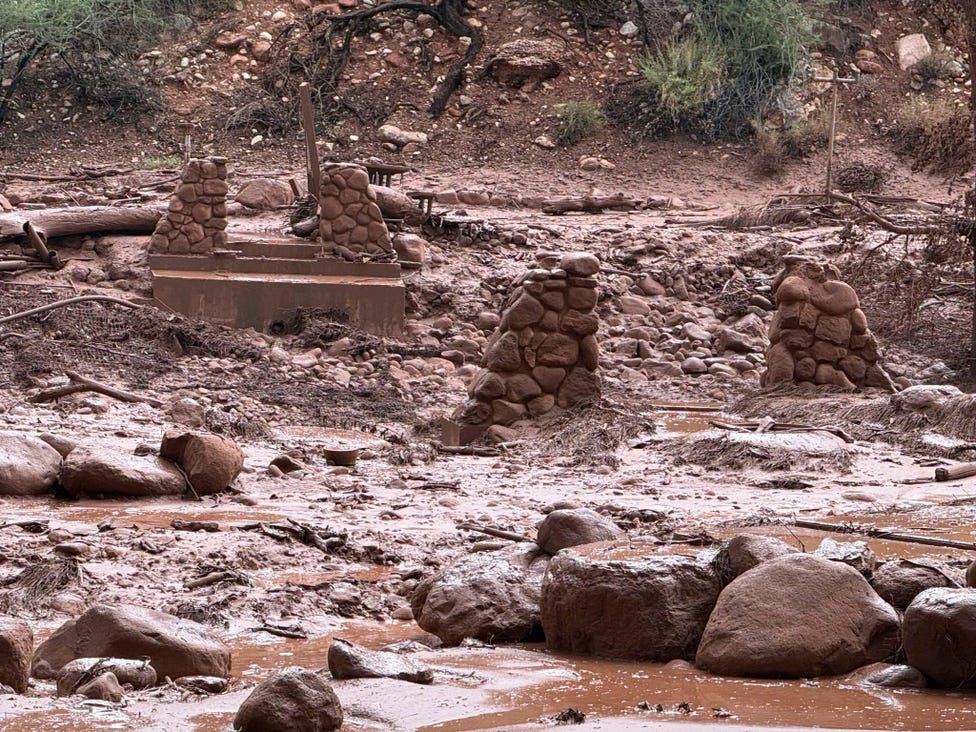 Grand Canyon flash floods leave more than 20 missing, dozens evacuated