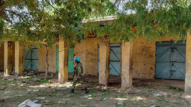 A street in the Central African Republic 
