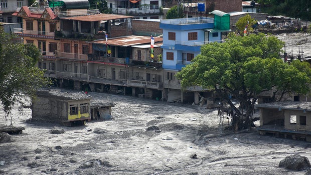 Aftermath of Devastating Floods in Nepal