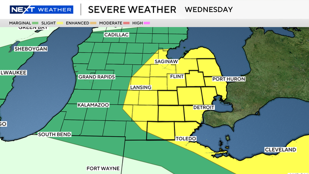 CBS Detroit spc-outlook-d2-3 