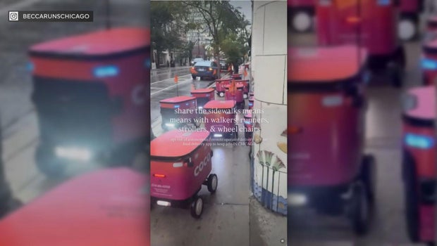 Video of Coco delivery robot swarm in Lincoln Park goes viral as residents vent frustrations