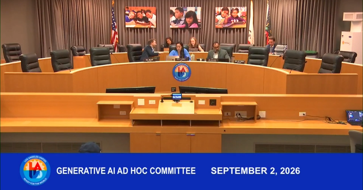 LA Unified School District examines future of AI in education