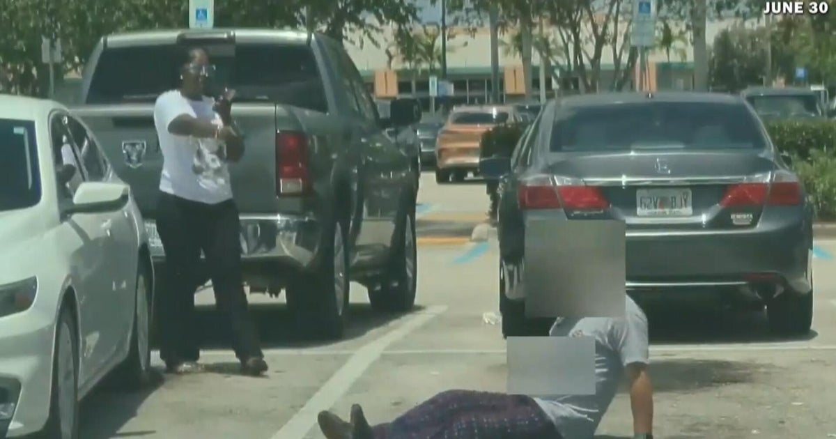 Video shows moments after woman shoots man over Walmart parking spot