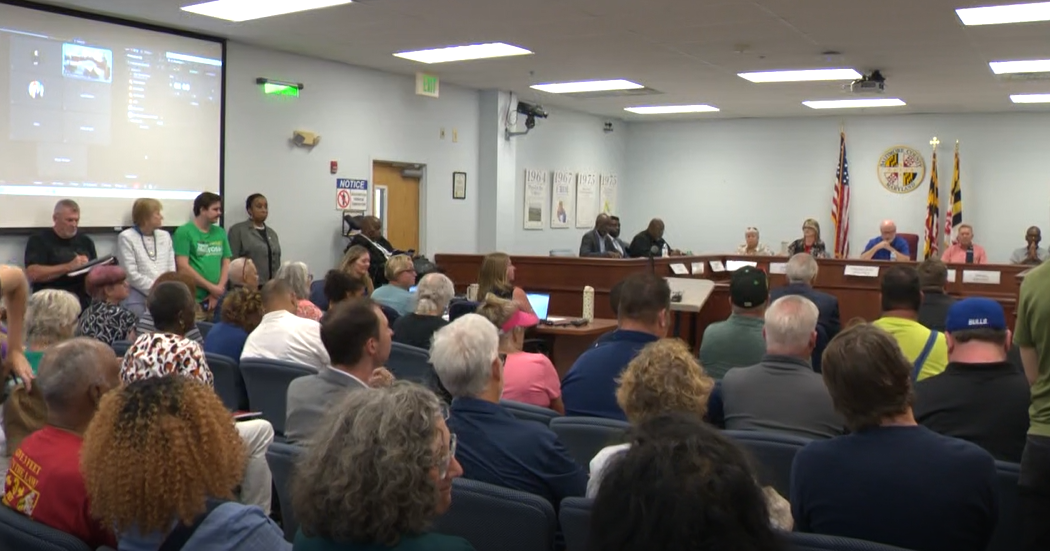 Baltimore County residents speak out against data centers at public hearing