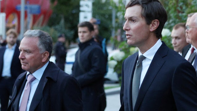 U.S. special representatives Steve Witkoff and Jared Kushner visit Moscow 