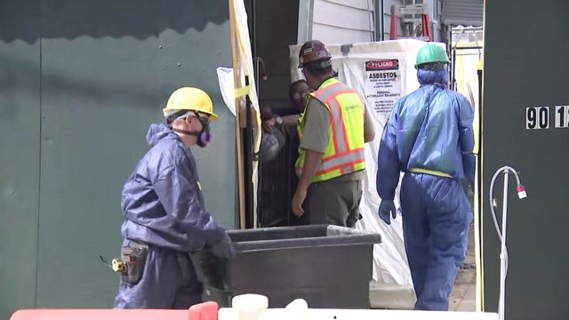 Hazmat crews at a Queens home 