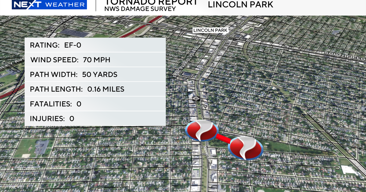EF-0 tornado in Lincoln Park is Michigan's 29th tornado of 2026