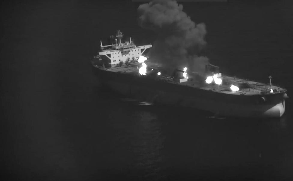 Iran threatens "more painful" retaliation after U.S. strikes Iranian oil tankers