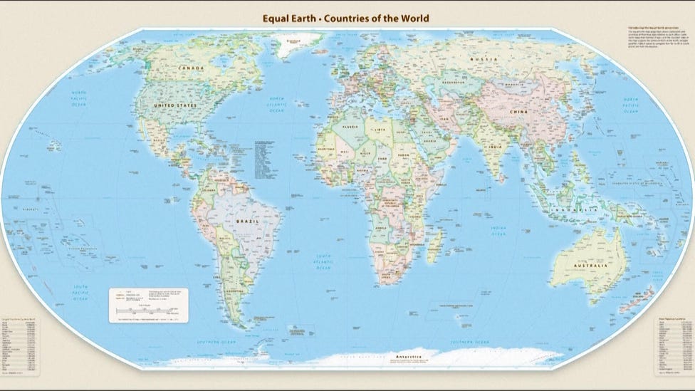 UN endorses new map that shows Africa's size more accurately