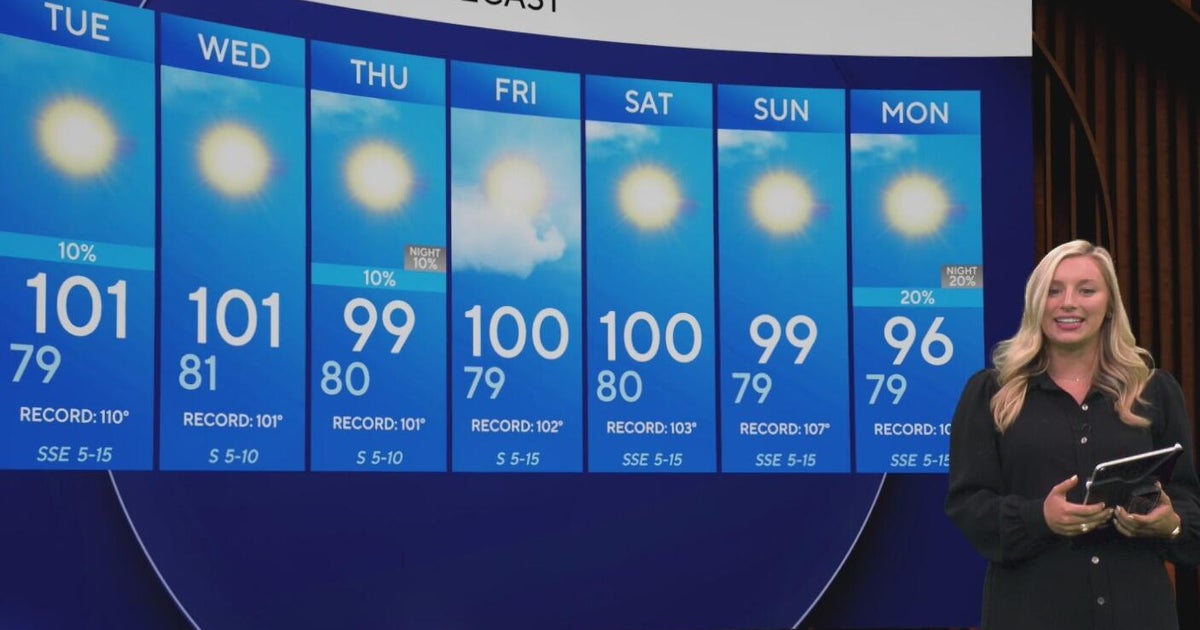 Triple digits continue in North Texas