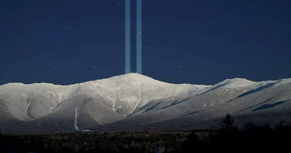 Mount Washington 9/11 tribute to feature twin light beams visible from over 100 miles away