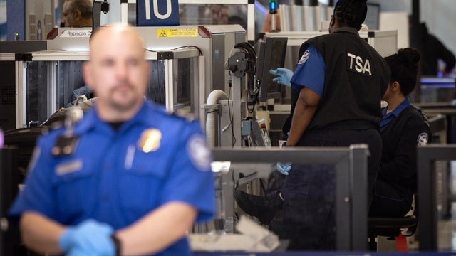TSA and security at LAX 