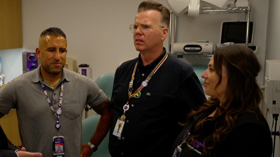 The nurses who never thought they'd work in healthcare