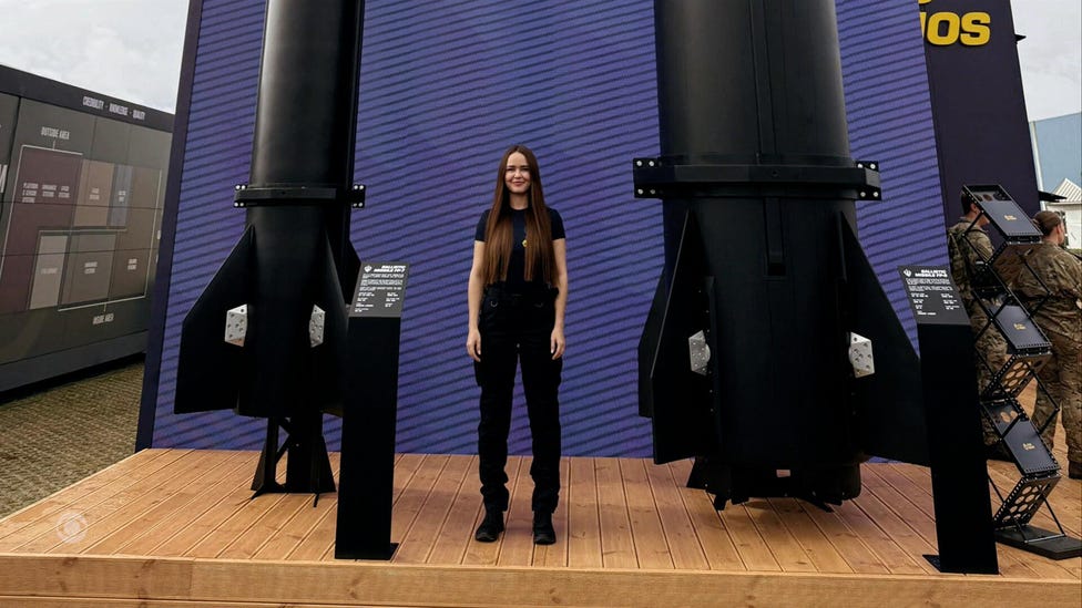 The millennial woman building Ukraine's ballistic missile