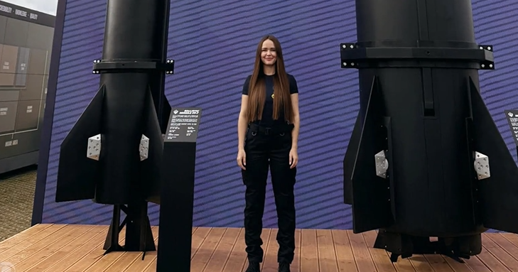 Ukrainian woman designing a ballistic missile to put Moscow in reach