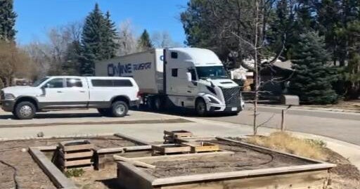 Budweiser delivery trucks keep showing up in a Fort Collins neighborhood by mistake