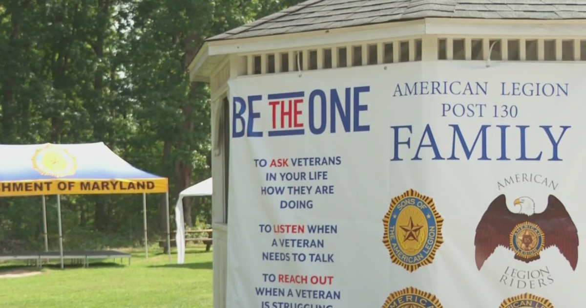 American Legion Post 130 raising money to combat veteran suicide in Maryland: 