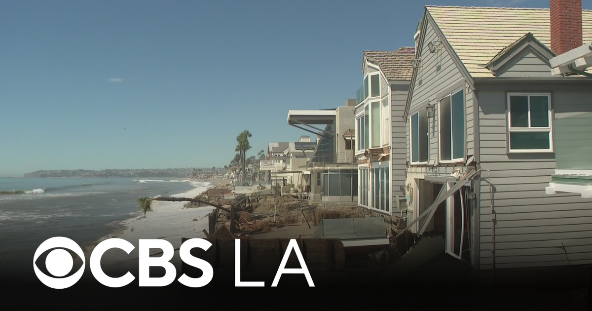 Dana Point homes still being pounded by strong surf as homeowners hope to salvage their properties