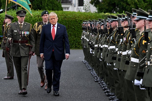 US President Donald Trump Visits Ireland - Day One Dublin 