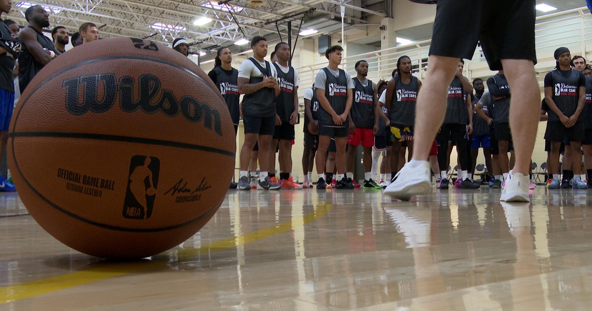 Local athletes shoot their shot at Delaware Blue Coats open tryouts in South Jersey