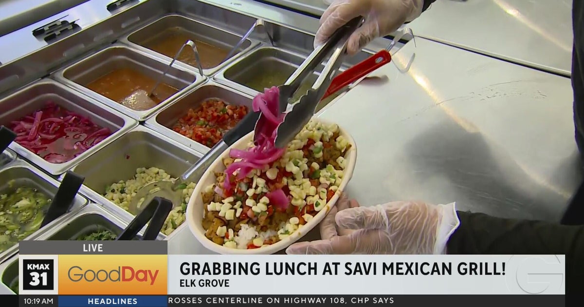 Grabbing lunch at Savi Mexican Grill in Elk Grove!