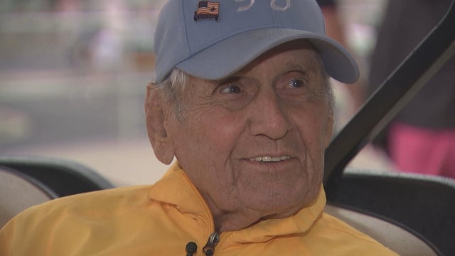 John Gigliotti, known as Gig, on the tramcar in Wildwood 
