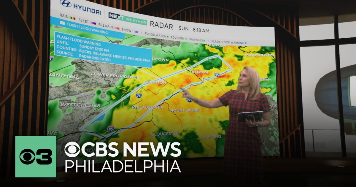After flood alert expires, rain moves out ahead of Eagles game | NEXT Weather