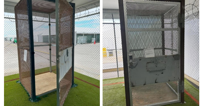 Alligator Alcatraz had cramped conditions, “small metal enclosures,” watchdog finds