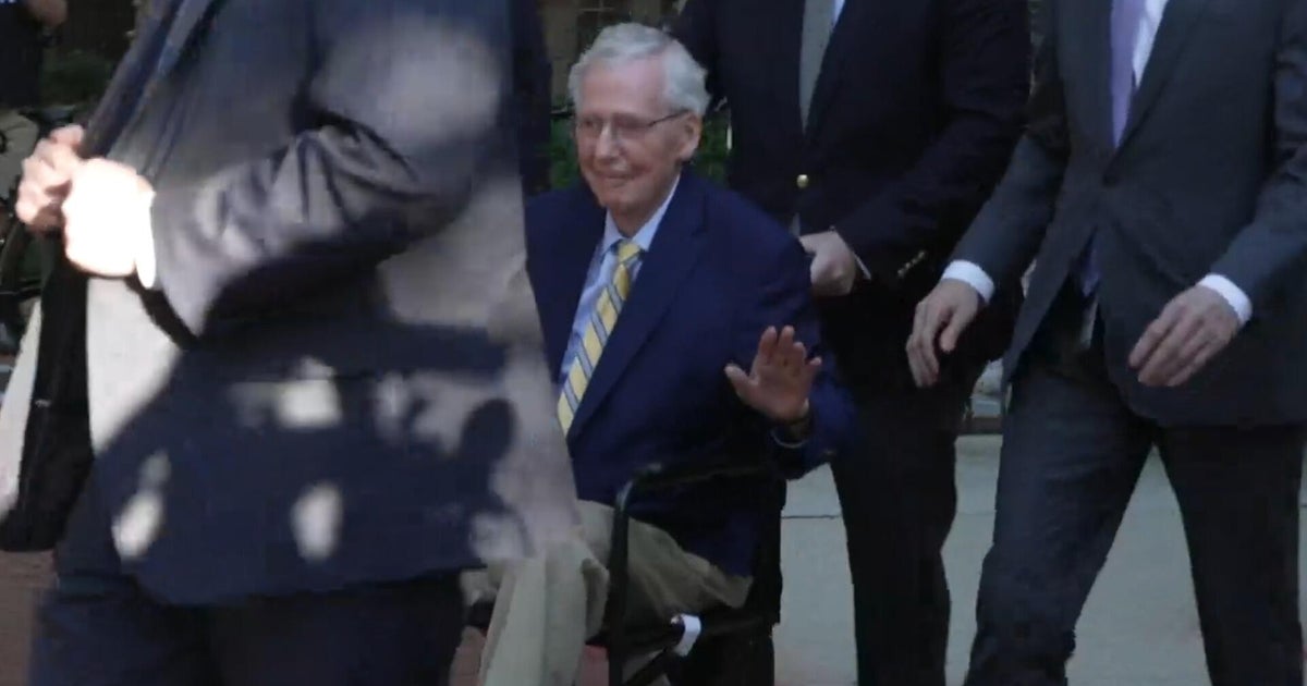 Mitch McConnell Seen Publicly For First Time Since June CBS News