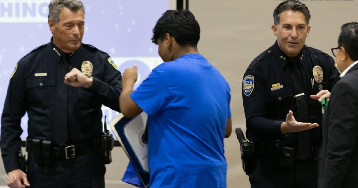 Police departments work to "change the culture" by building relationships with underprivileged kids
