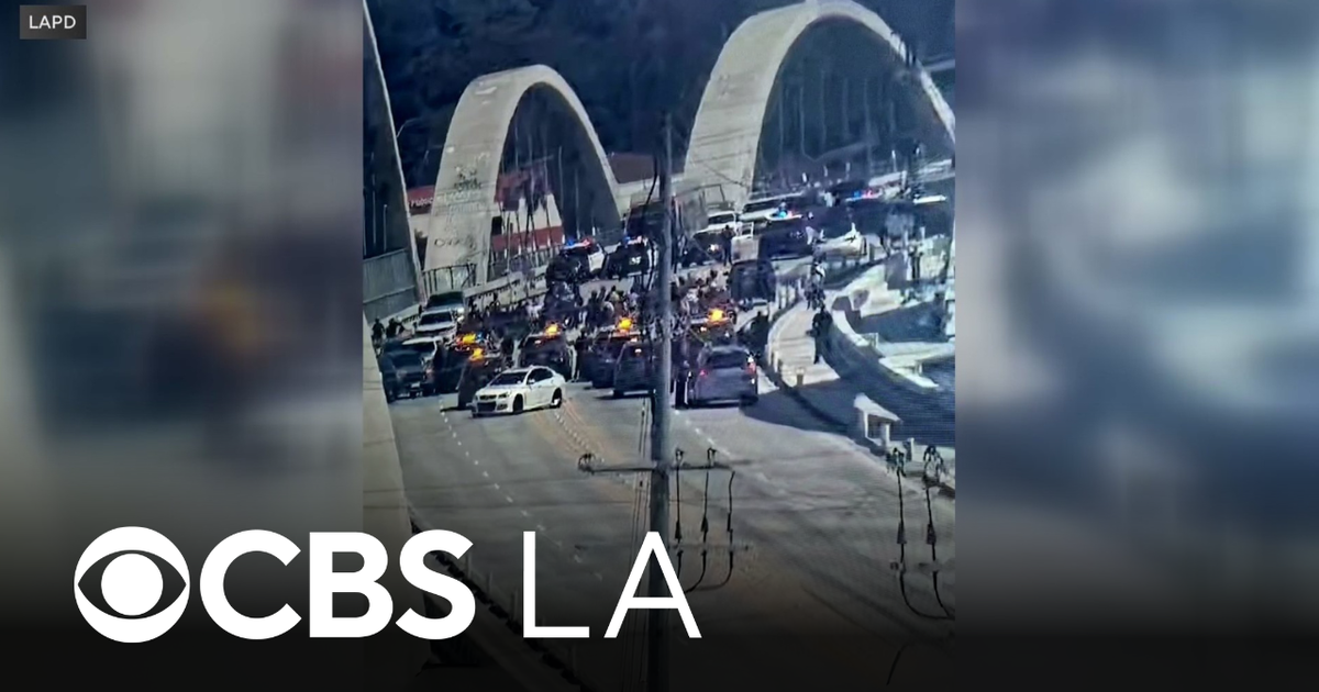 Dozens cited after LAPD busts minibike street takeover on 6th Street Bridge