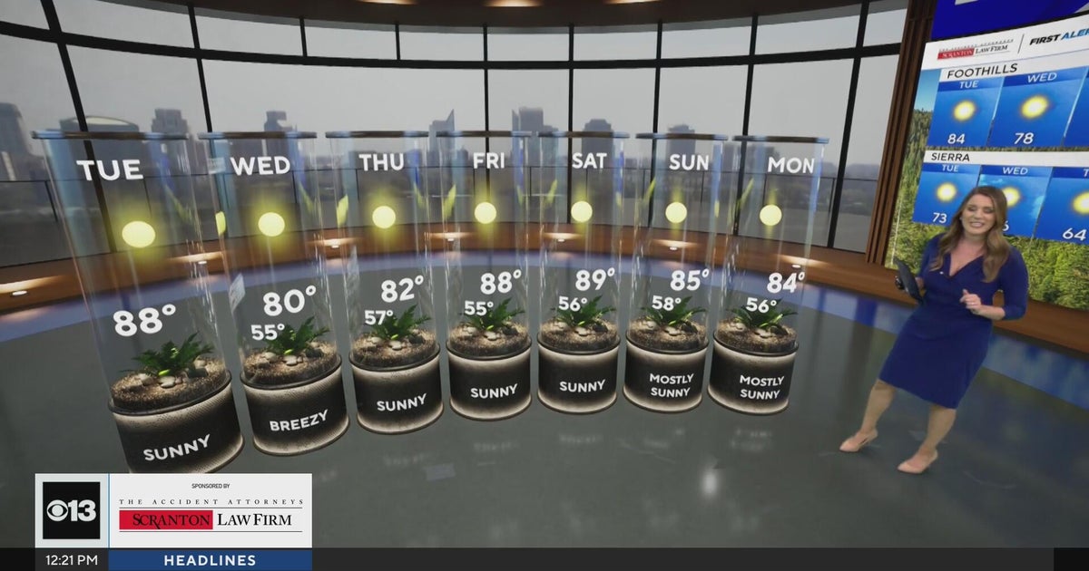 Tuesday afternoon Northern California weather forecast - Sept. 15, 2026