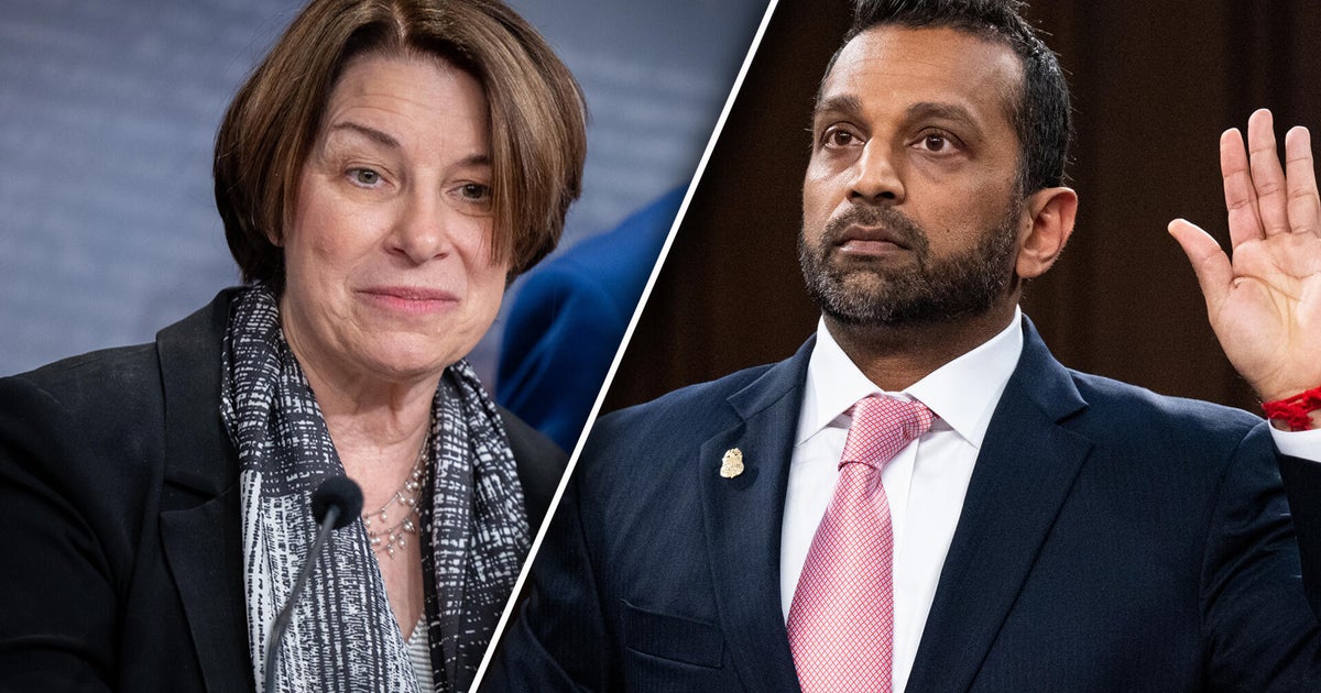 Sen. Amy Klobuchar questions FBI Director Kash Patel over Renee Good, Alex Pretti investigations