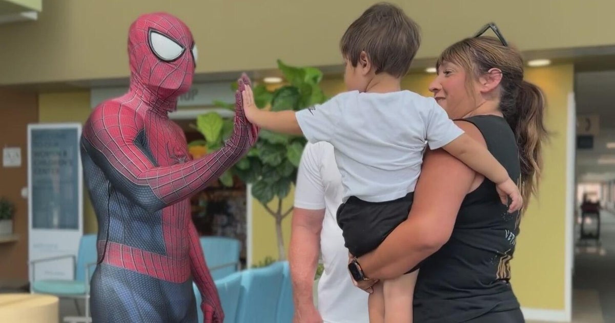 Spider-Man brings smiles to Northern California children battling serious illnesses