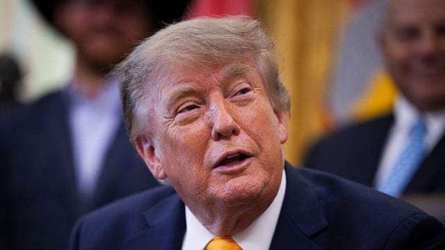 President Trump speaks during an agriculture event in the Oval Office of the White House in Washington, D.C., on Sept. 4, 2026. 