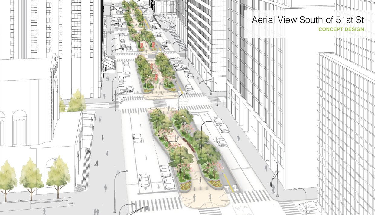 Updated Park Avenue redesign plans unveiled following community ...