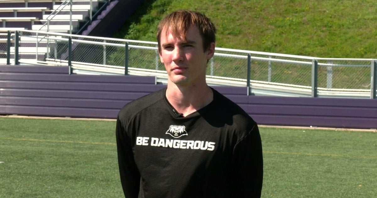 This Crown College quarterback also throws javelin, and is eyeing another conference championship