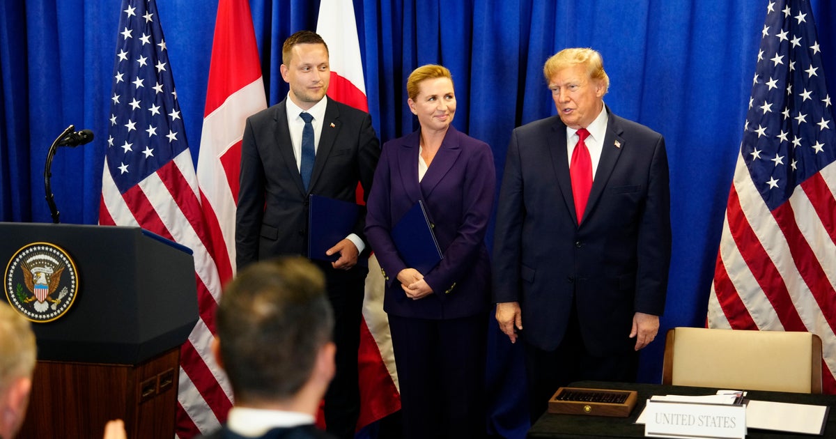 Trump signs agreement giving U.S. broad military authority in Greenland