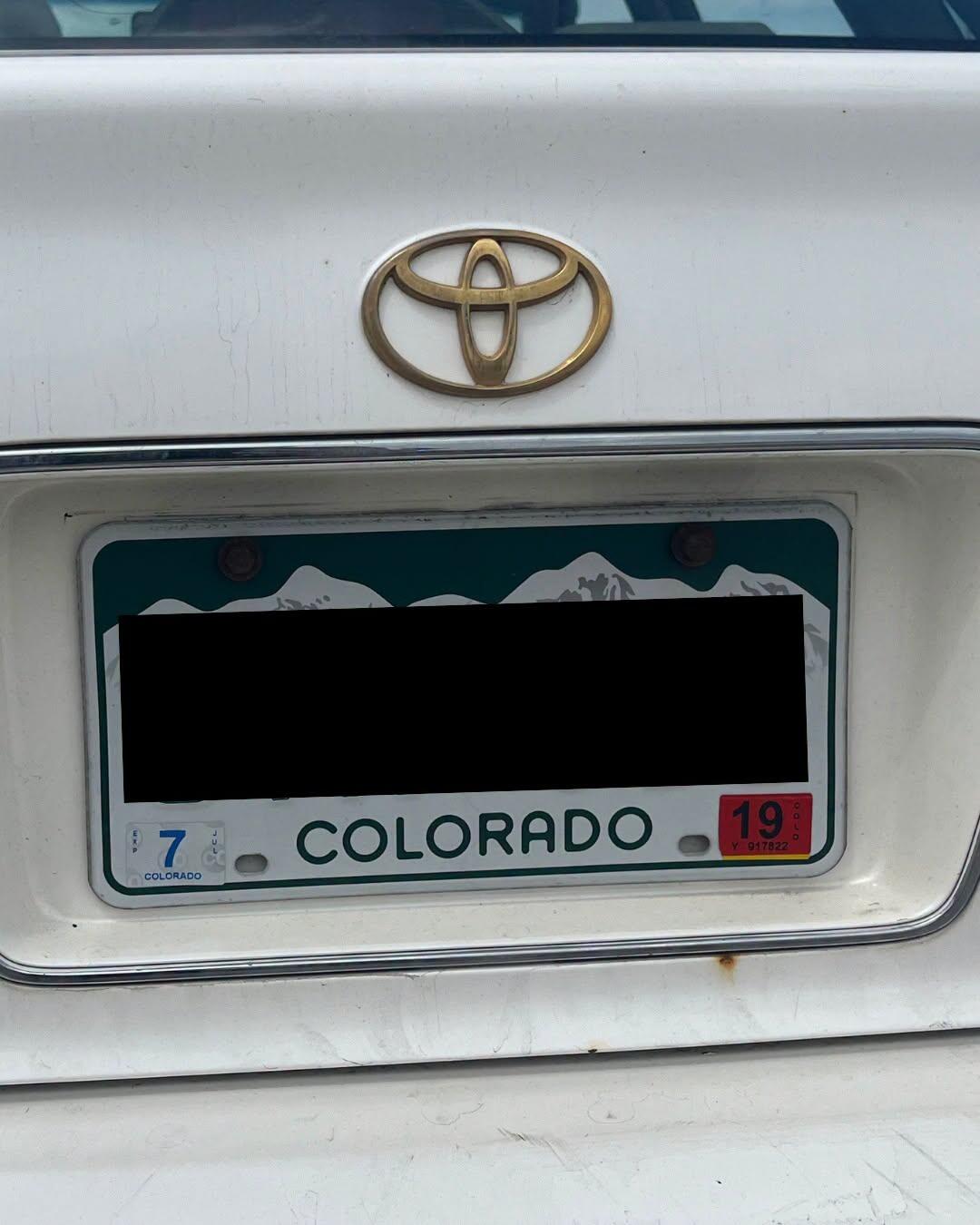 Colorado deputies crack down on expired license plates - CBS Colorado
