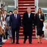 President Trump Welcomes China's President Xi At Joint Base Andrews 